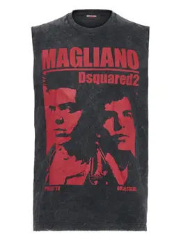DSQUARED2: Тёмная футболка 