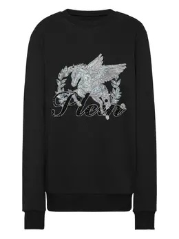 Philipp Plein: Свитшот  Crystal со стразами