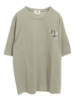 Hermès Pre-Owned: Кожаная футболка 