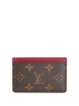 Louis Vuitton Pre-Owned: Розовый картхолдер 