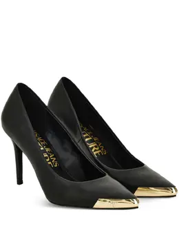 Versace Jeans Couture: Чёрные туфли 
