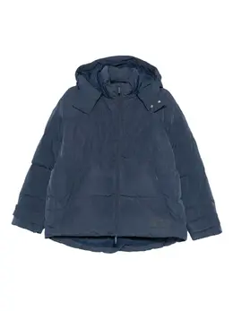Emporio Armani: Пальто с капюшоном 