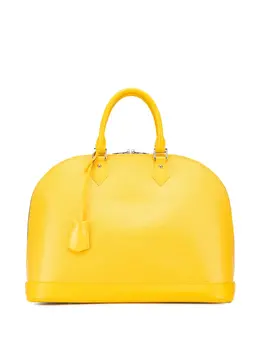 Louis Vuitton Pre-Owned: Жёлтая сумка 