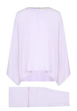 Agnona: Фиолетовый костюм 