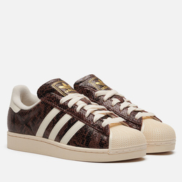 adidas: Коричневые кроссовки  Originals