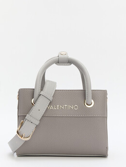 Valentino: Серая спортивная сумка 