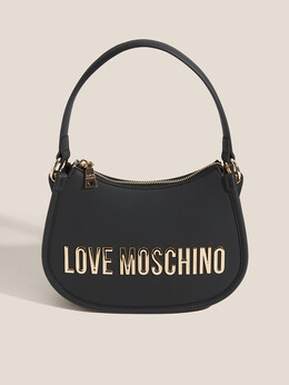 Love Moschino: Чёрная спортивная сумка 