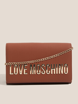 Love Moschino: Красный клатч 