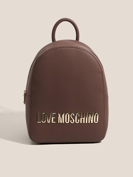 Love Moschino: Тёмная спортивная сумка 