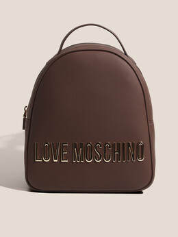 Love Moschino: Тёмная спортивная сумка 