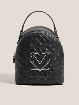 Love Moschino: Чёрная спортивная сумка 