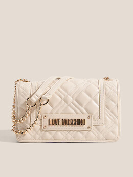 Love Moschino: Белая сумка 