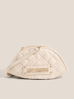 Love Moschino: Белая сумка 