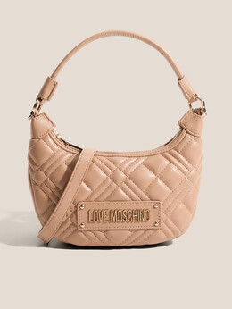 Love Moschino: Тёмная спортивная сумка 