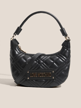Love Moschino: Чёрная спортивная сумка 
