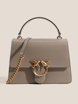 Pinko: Серая спортивная сумка 