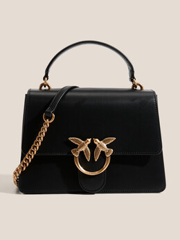 Pinko: Чёрная спортивная сумка 