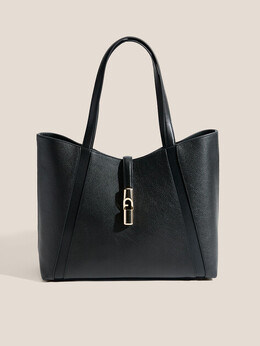 Furla: Чёрная сумка 