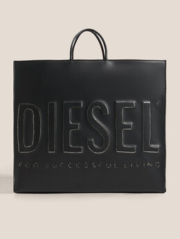 Diesel: Чёрная спортивная сумка 