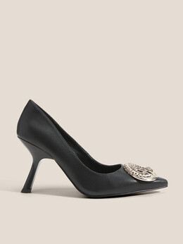 Just Cavalli: Чёрные босоножки 