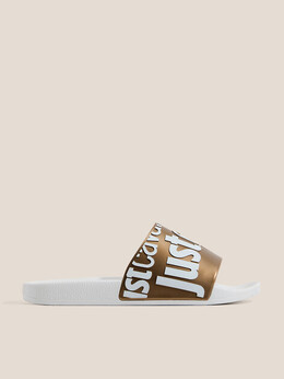 Just Cavalli: Золотые шлёпанцы 