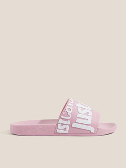 Just Cavalli: Светлые шлёпанцы 