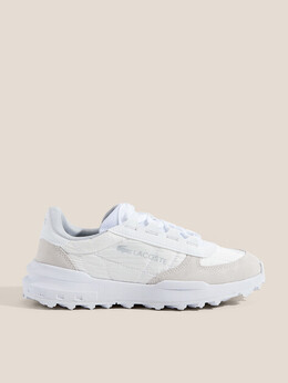 Lacoste: Белые кроссовки 
