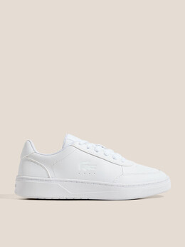 Lacoste: Белые кроссовки 