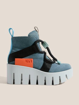 United Nude: Серые ботинки 