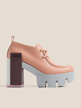 United Nude: Бежевые ботинки 