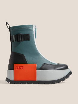 United Nude: Серые ботинки 
