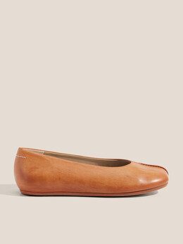Mm6 Maison Margiela: Оранжевые балетки 