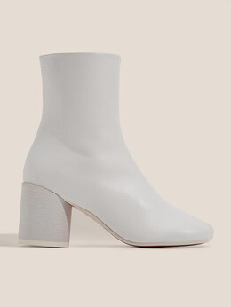 Mm6 Maison Margiela: Белые ботинки 