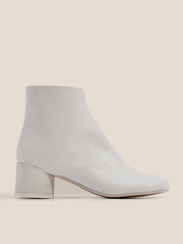 Mm6 Maison Margiela: Белые ботинки 