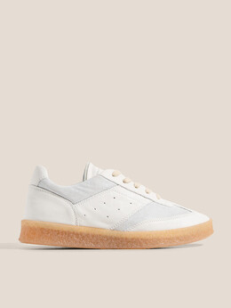 Mm6 Maison Margiela: Белые кроссовки 