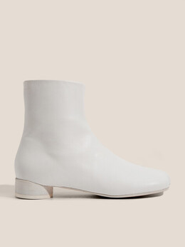 Mm6 Maison Margiela: Белые ботинки 