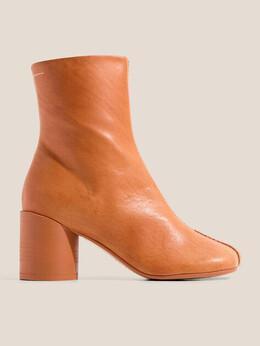 Mm6 Maison Margiela: Оранжевые ботинки 