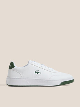 Lacoste: Белые кроссовки 