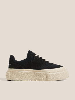 Mm6 Maison Margiela: Чёрные кроссовки 