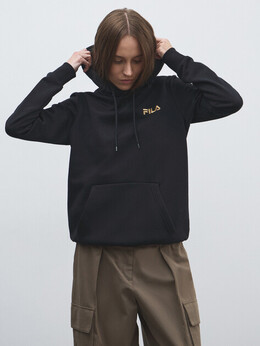 Fila: Чёрная толстовка 