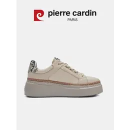 Pierre Cardin: Бежевые кроссовки 