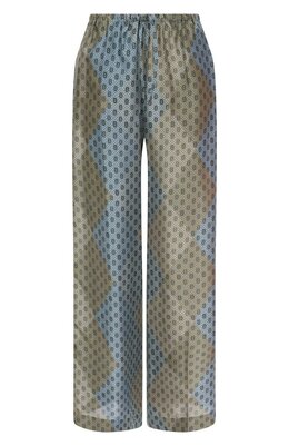 Dries Van Noten: Шёлковые брюки 