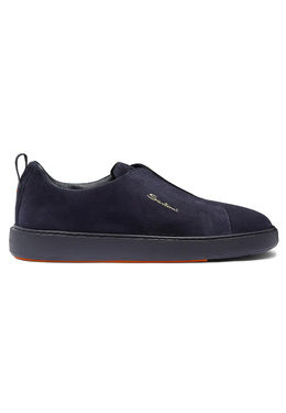 SANTONI: Синие туфли 