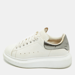 Alexander McQueen: Белые кроссовки  Oversized