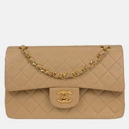 Chanel: Бежевая сумка 