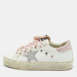 Golden Goose: Белые кроссовки  Hi Star