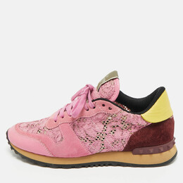 Valentino: Многоцветные кроссовки  Rockrunner