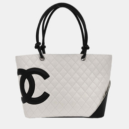 Chanel: Белая сумка-шоппер 