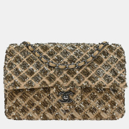 Chanel: Бежевая сумка 