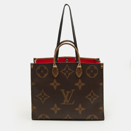 Louis Vuitton: Коричневая сумка 